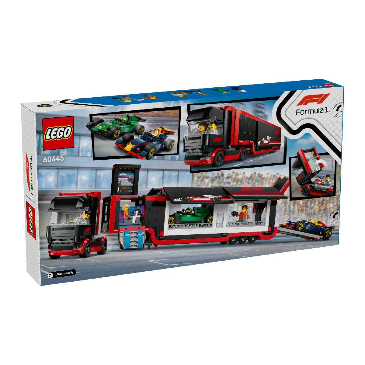 Đồ Chơi Lắp Ráp Xe Vận Chuyển Xe Đua F1 LEGO CITY 60445