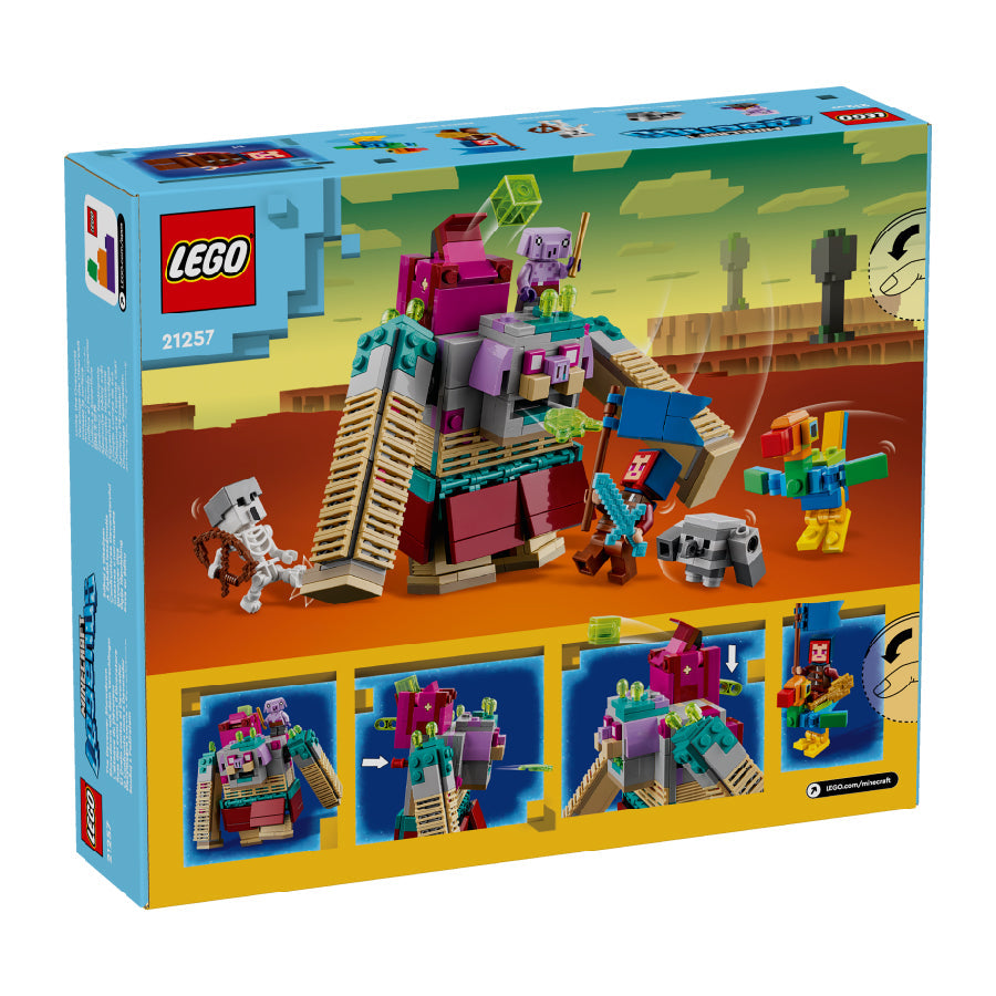 Đồ chơi lắp ráp Trận chiến với thủ lĩnh Devourer LEGO MINECRAFT 21257