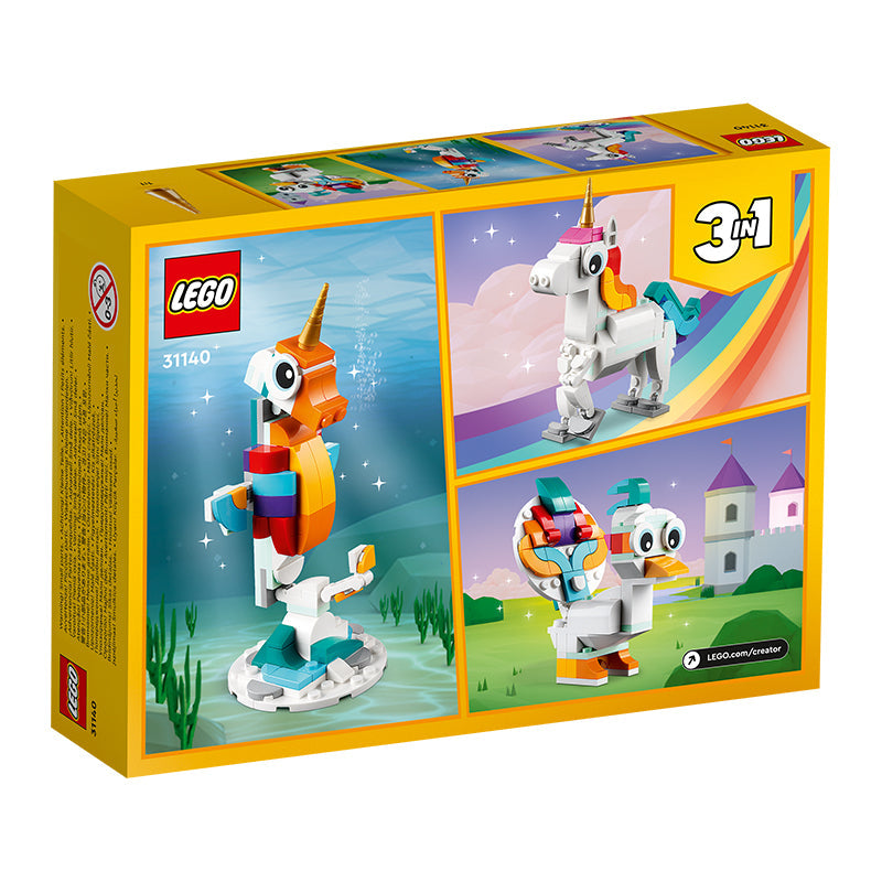 Đồ Chơi Lắp Ráp Kỳ Lân Sắc Màu LEGO CREATOR 31140 (145 chi tiết)