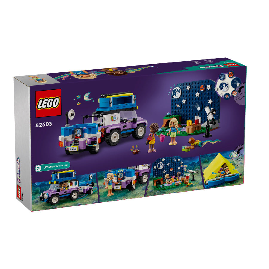 Đồ chơi lắp ráp Xe cắm trại ngắm trời sao LEGO FRIENDS 42603