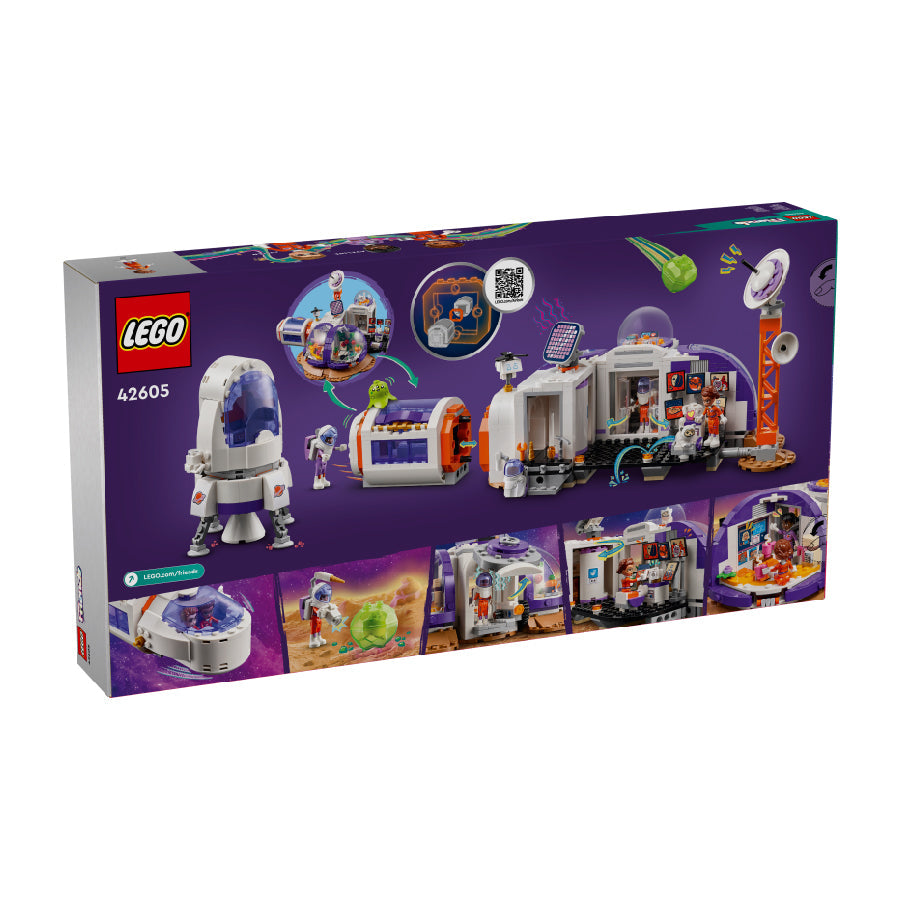 Đồ chơi lắp ráp Trạm không gian và tên lửa trên sao Hỏa LEGO FRIENDS 42605