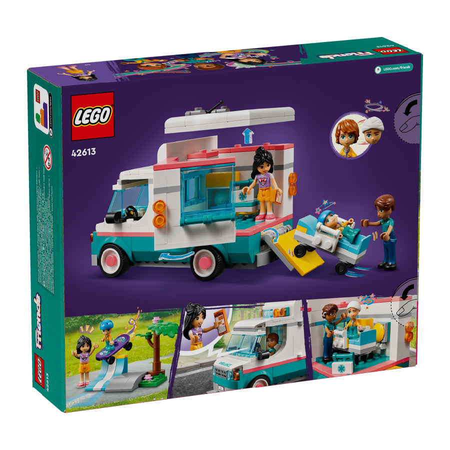 Đồ chơi lắp ráp Xe cứu thương thành phố Heartlake LEGO FRIENDS 42613