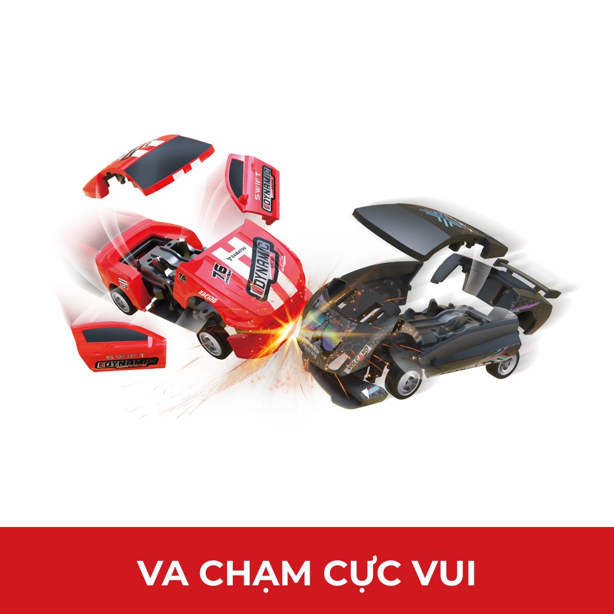 Đồ Chơi Bộ Lắp Ráp Đường Đua Siêu Đấu Trường Va Chạm Cực Đại VT1307