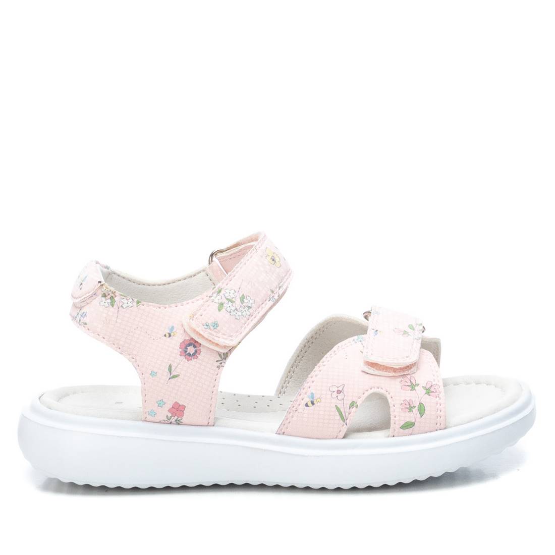 Giày Sandals Kids PU Floral Hồng XTI KIDS 057974