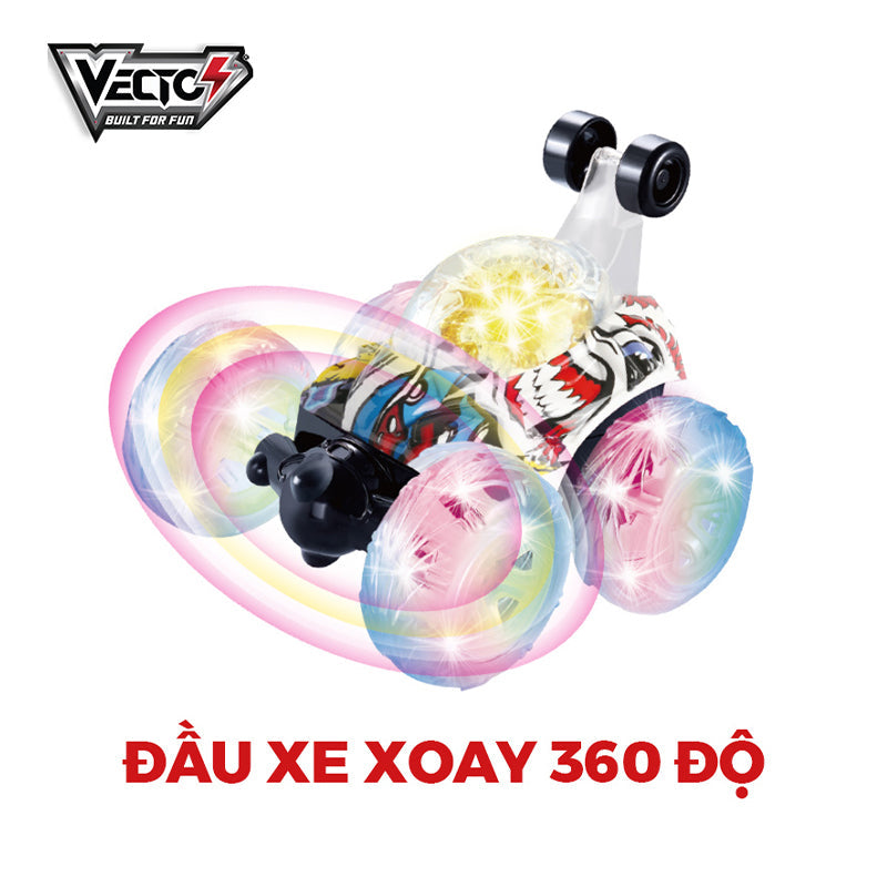 Đồ chơi xe graffiti quay đầu điều khiển từ xa VECTO VT95586