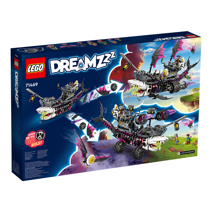 Đồ Chơi Lắp Ráp Tàu Cá Mập Bóng Đêm LEGO DREAMZZZ 71469 (1389 chi tiết)