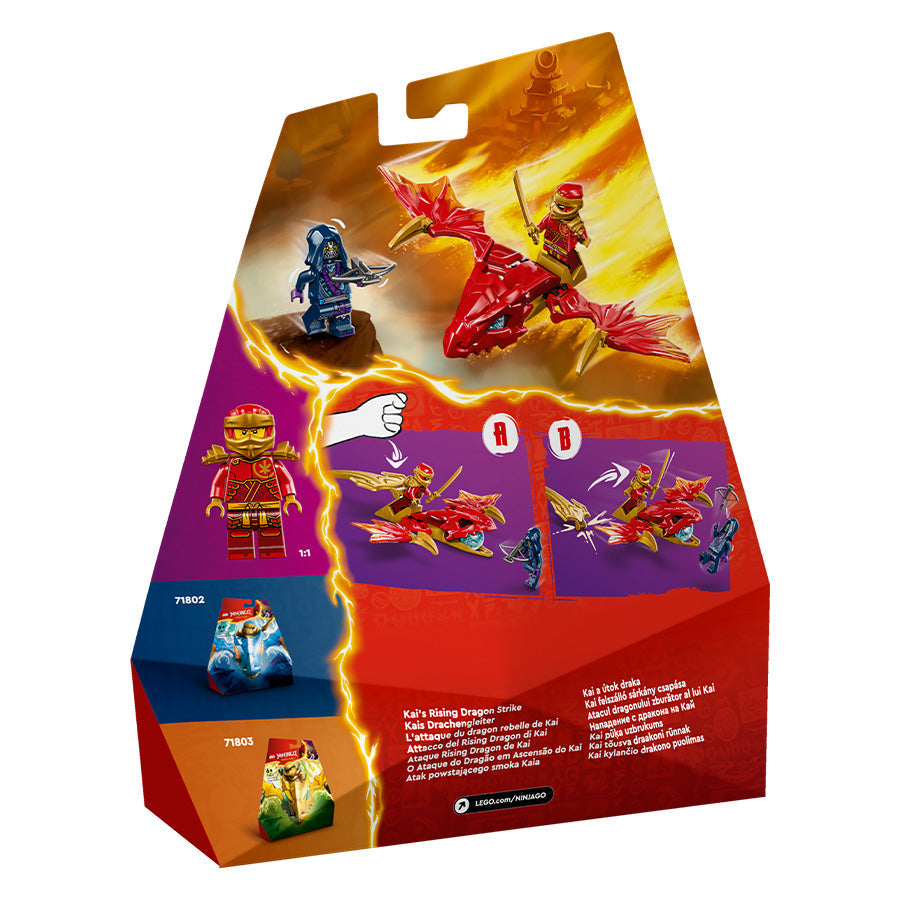 Đồ chơi lắp ráp Bệ phóng rồng thần của Kai LEGO NINJAGO 71801