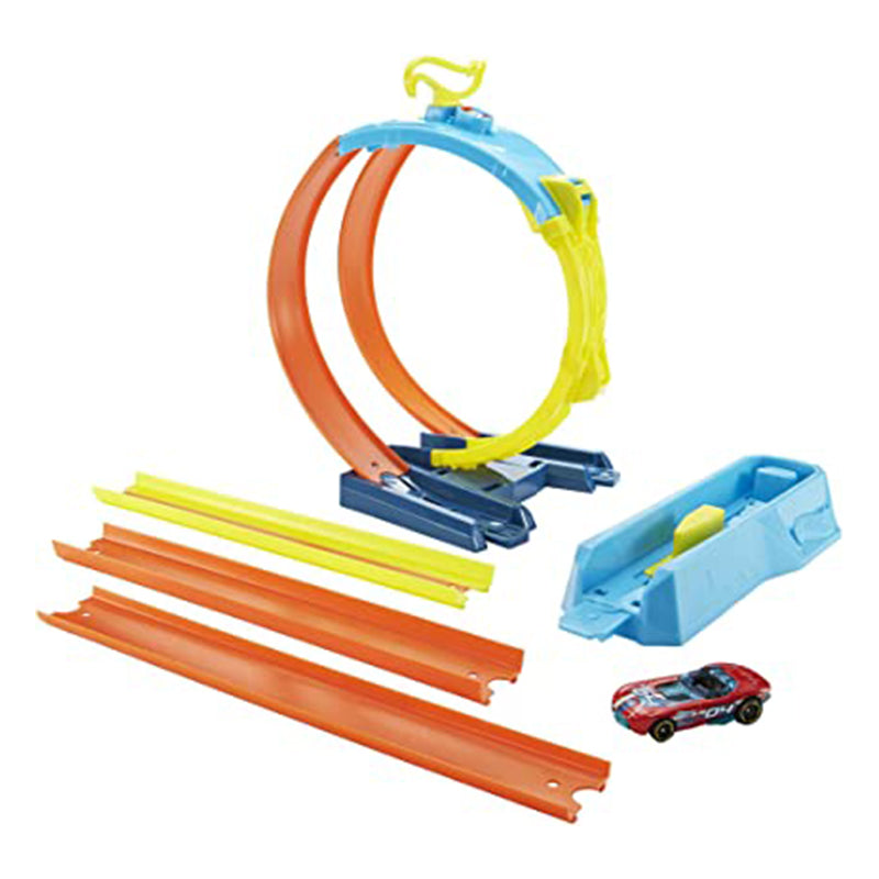 Bộ đường đua Song Song xoắn vòng HOT WHEELS GLC87