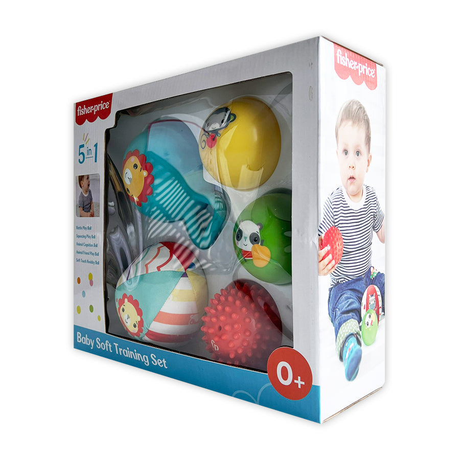 Bộ đồ chơi banh mềm 5 món cho bé FISHER-PRICE F0906