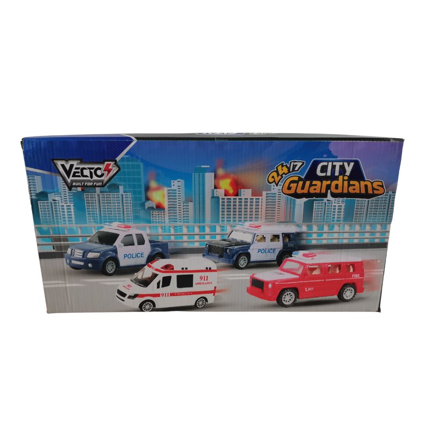 Bộ đồ chơi Vệ binh thành phố - Cảnh sát VECTO VT8837A