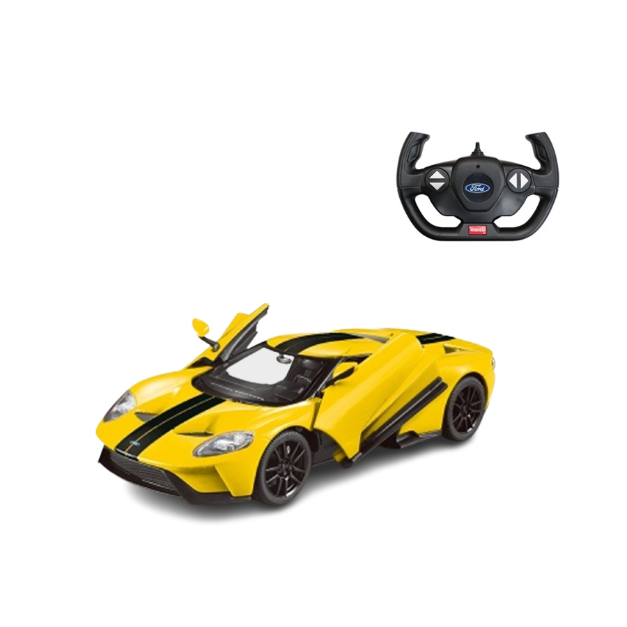 Xe điều khiển 1:14 Ford GT có thể mở cửa Vàng RASTAR R78100