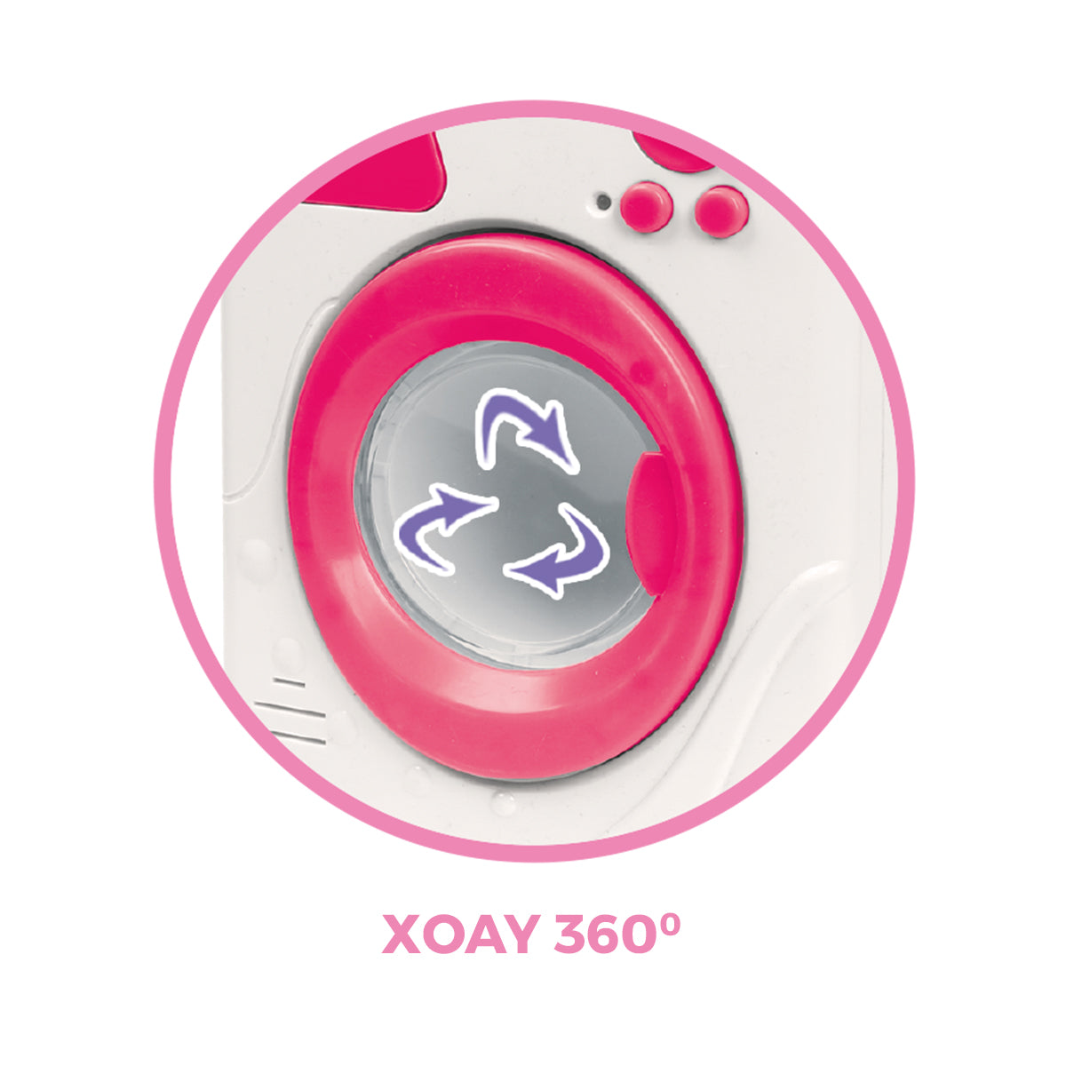 Bộ Đồ Chơi Máy Giặt Hiện Đại và Phụ Kiện Quần Áo SWEET HEART SH8604