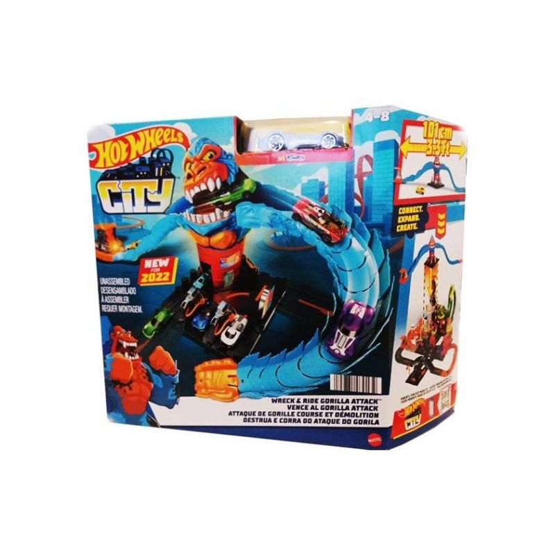 Gorilla Hung Bạo Hot Wheels City HOT WHEELS HDR29