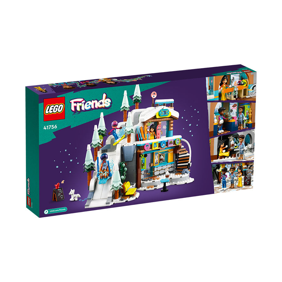 Đồ Chơi Lắp Ráp Tiệm Cà Phê Và Khu Trượt Tuyết LEGO FRIENDS 41756 (980 chi tiết)