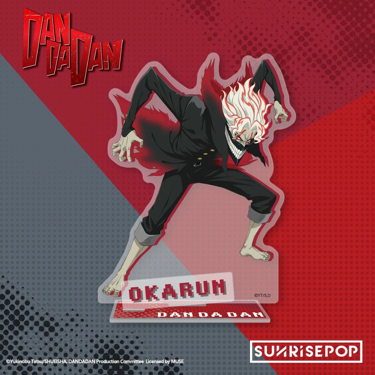 Bìa Lá A4 Okarun Biến Hình Dan Da Dan SUNRISEPOP DDAC006