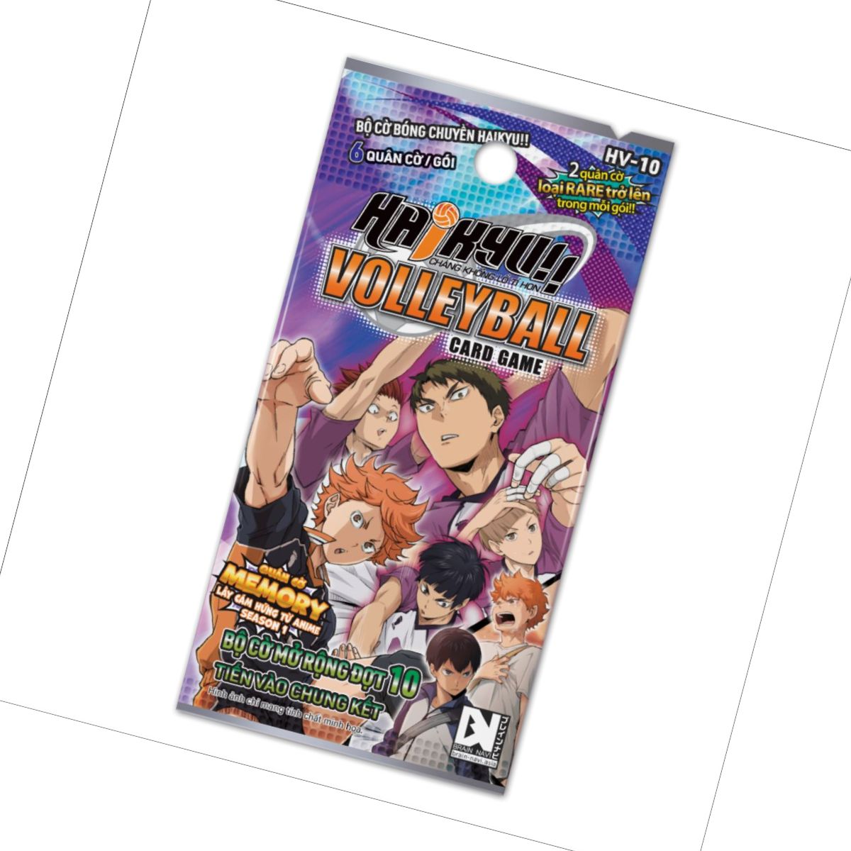 Đồ Chơi Bộ Cờ Bóng Chuyền Haikyu Bộ Cờ Mở Rộng Đợt 10 Tiến Vào Chung Kết TRADING CARD HV-10