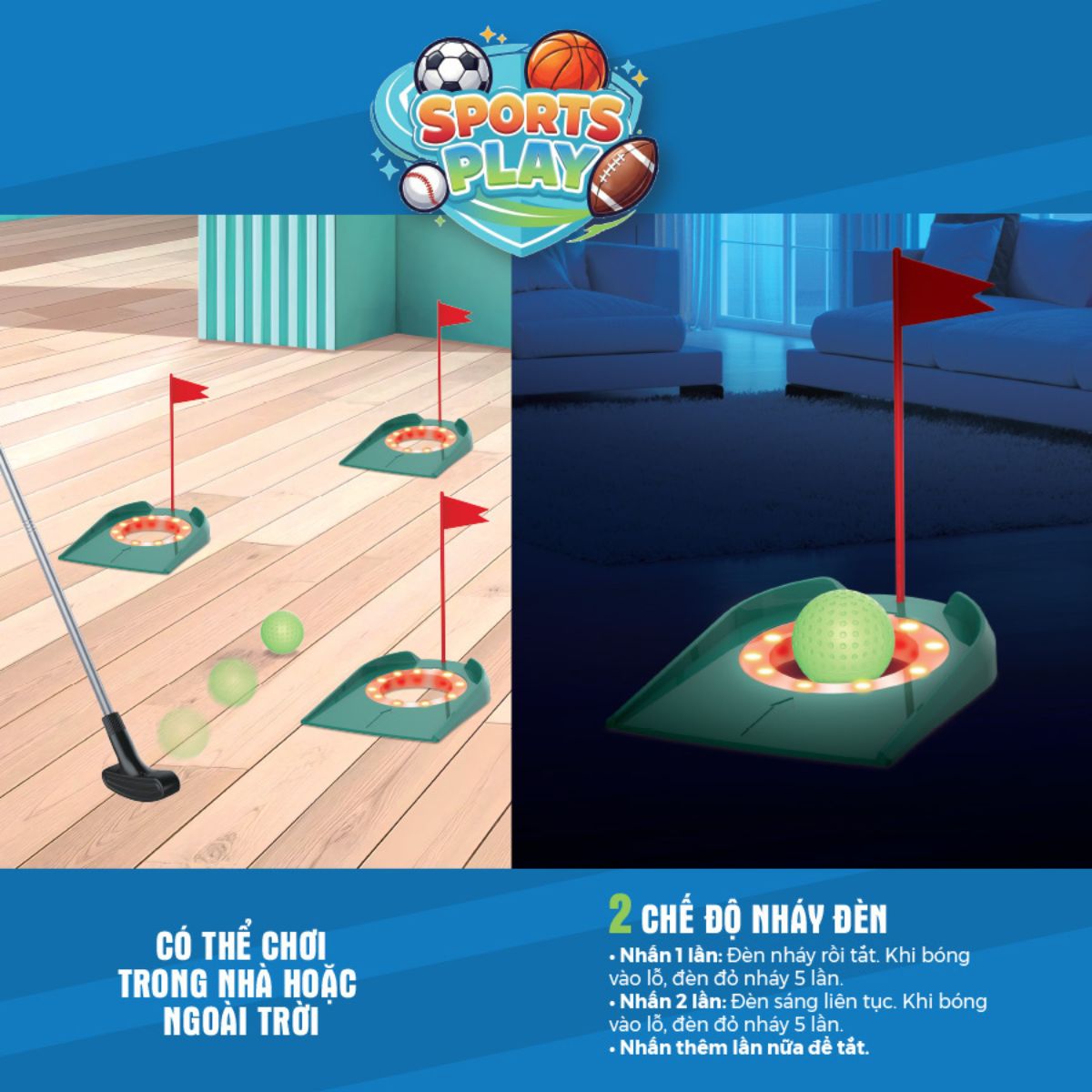 Đồ Chơi Bộ Đồ Chơi Golf CHAMPION GAMES CPG002SP