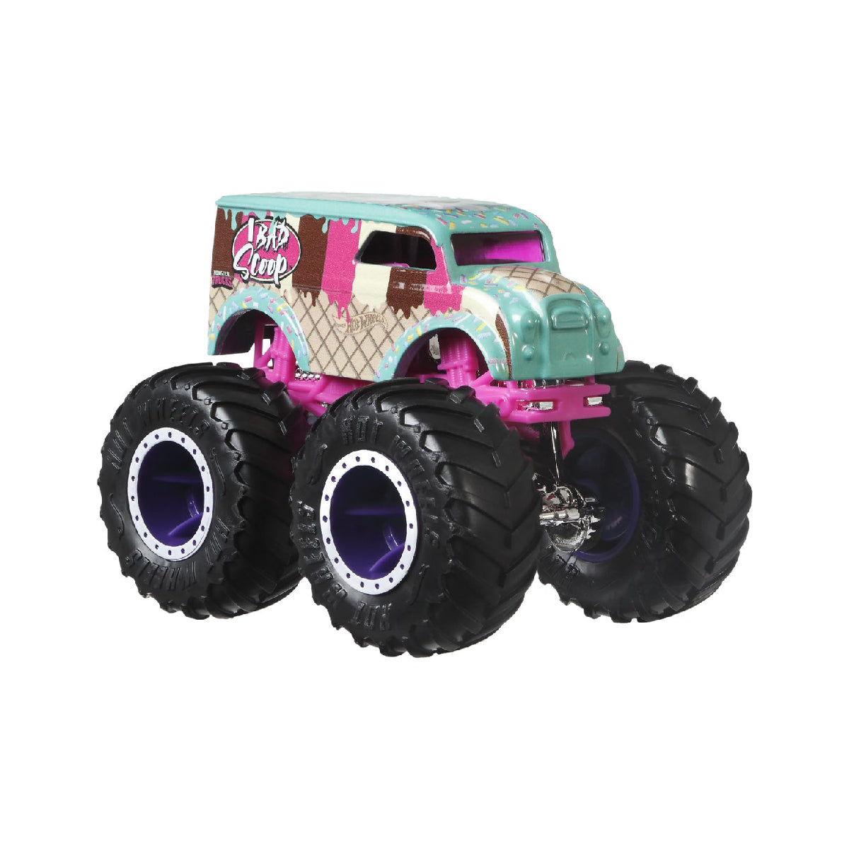 Bộ Đôi Siêu Xe Tải Rootbeer Float Hot Wheels MONSTER TRUCKS FYJ64