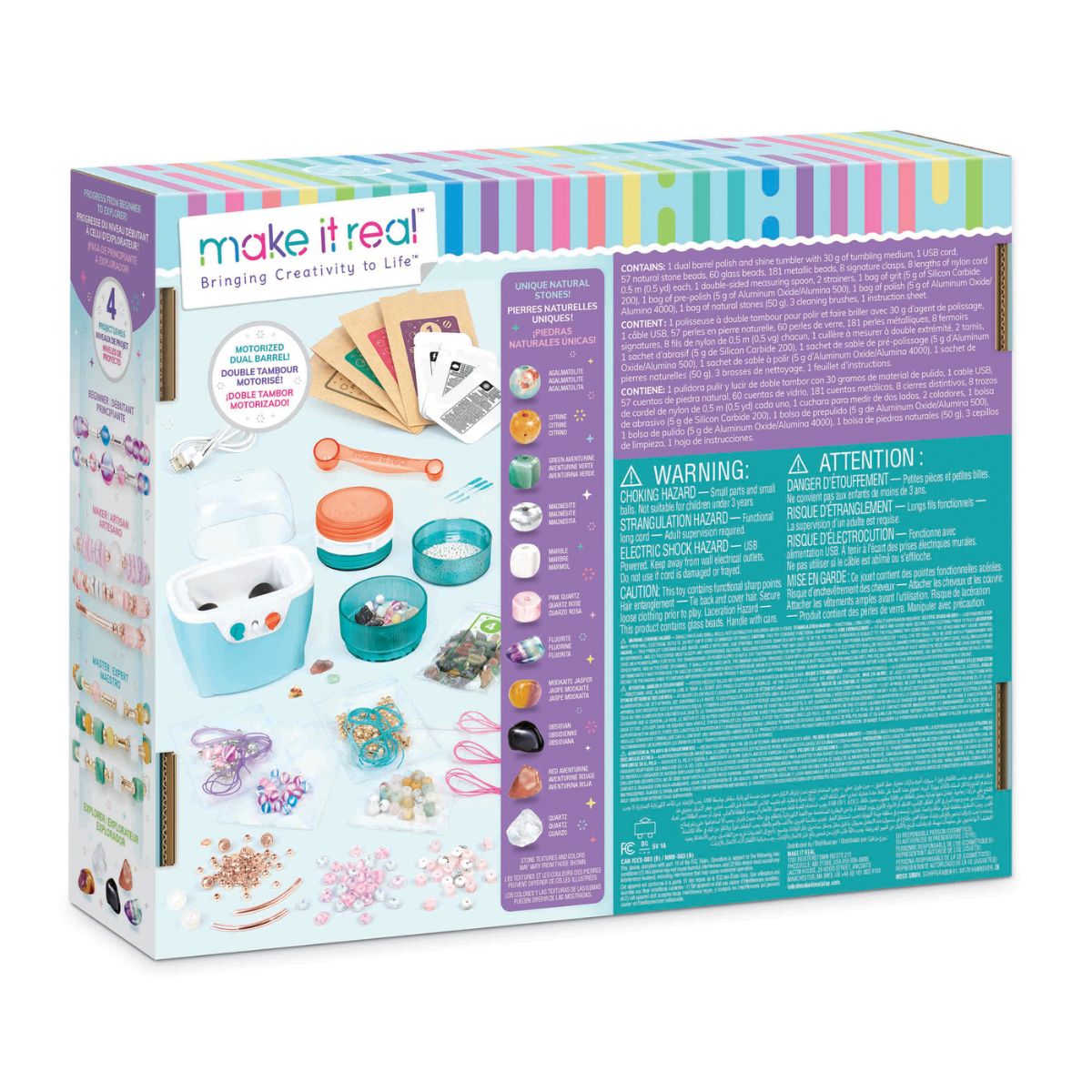 Đồ Chơi Bộ Máy Đánh Bóng Và Làm Sáng Hạt Trang Sức MAKE IT REAL 1762MIR