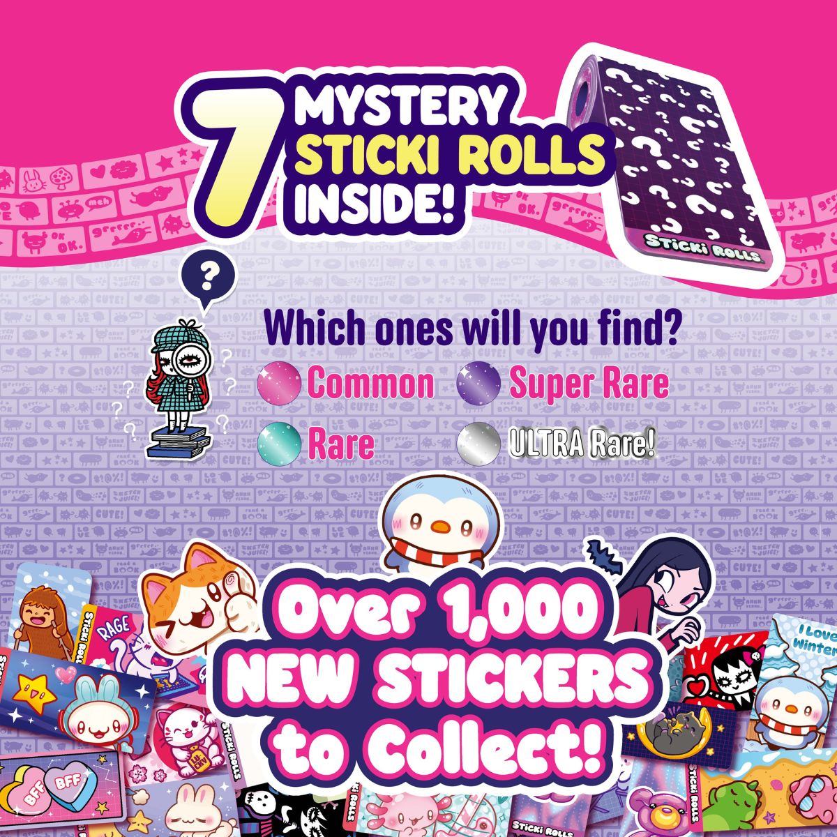 Đồ Chơi Bộ Sưu Tập DIY Sticki Rolls S2 OTHER GIRL BRANDS SR201