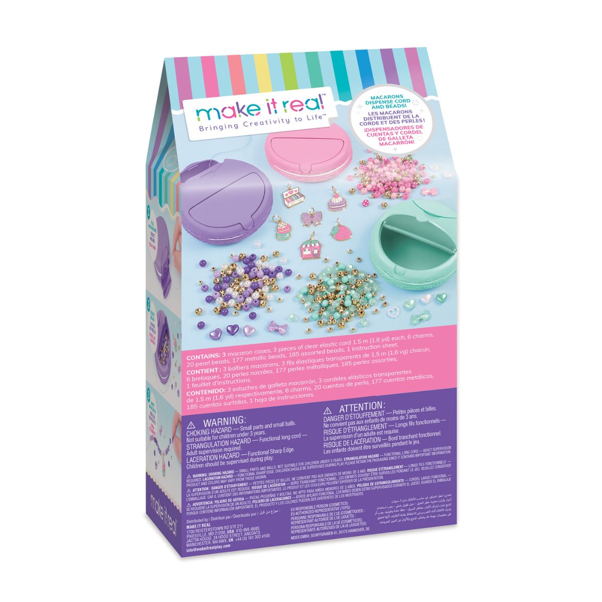 Bộ Thiết Kế Vòng Tay Macaron MAKE IT REAL 1718MIR