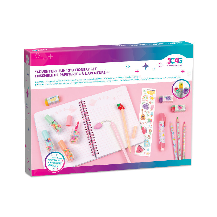 Bộ Văn Phòng Phẩm Adventure Fun 3C4G 12045