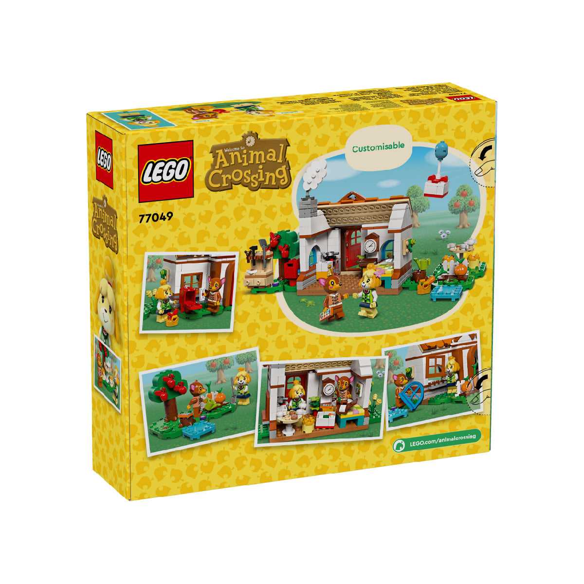 Đồ Chơi Lắp Ráp Chuyến Thăm Nhà Của Isabelle LEGO ANIMAL CROSSING 77049 (389 chi tiết)