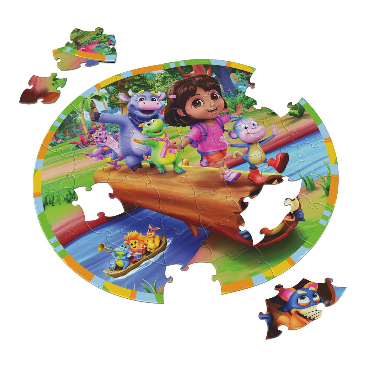 Đồ Chơi Combo 3 Bộ Xếp Hình 48-48-24 Miếng-Dora, Batman, Paw SPIN GAMES CB-48-48-24-S8