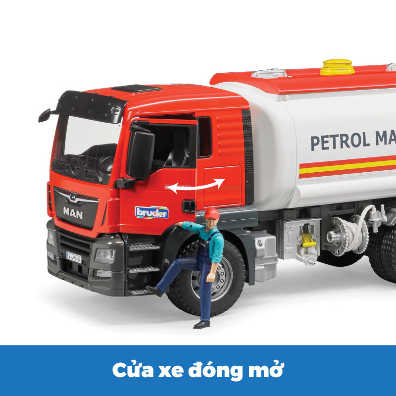 Mô Hình Xe chở xăng MAN TGS BRUDER BRU03775
