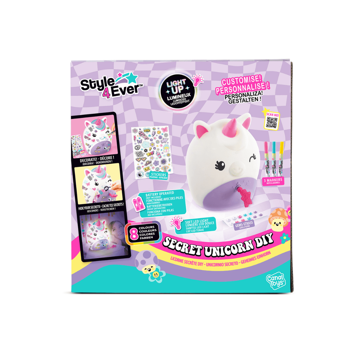 Đèn DIY Kỳ Lân Và Túi Bí Mât STYLE4EVER OFG301