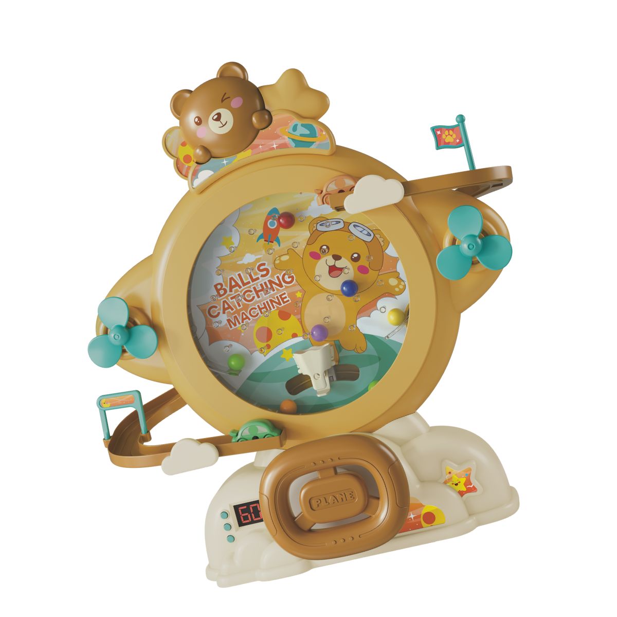 Đồ Chơi Bắt Bóng Gấu Vàng Có Nhạc Và Tính Điểm CHAMPION GAMES HG14410071