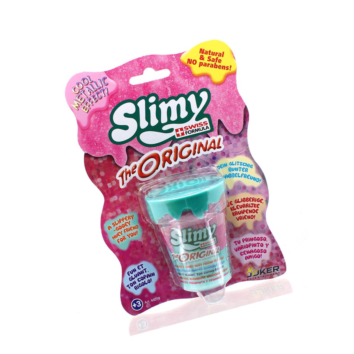 Đồ Chơi Chất Nhờn Ma Quái Slime Ánh Kim Xanh Ngọc _ 80 Gr SLIMY 20271231/46078A/TE
