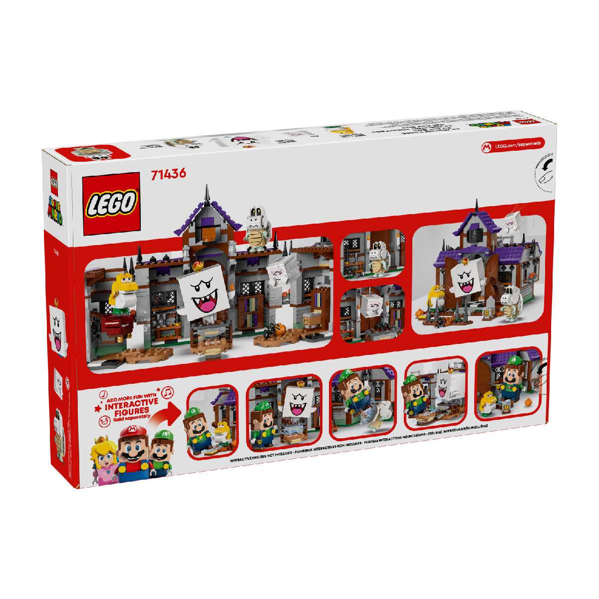 Đồ Chơi Lắp Ráp Biệt Thự Của Vua Boo LEGO SUPER MARIO 71436 (932 chi tiết)