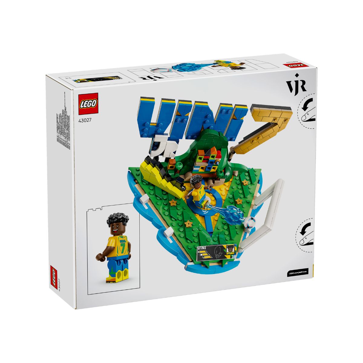 Đồ Chơi Lắp Ráp Biểu Tượng Sân Cỏ Vini Jr LEGO EDITIONS SPORTS 43027