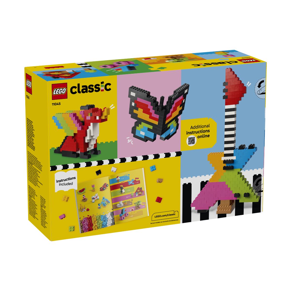 Đồ Chơi Lắp Ráp Bộ Gạch Sáng Tạo Sắc Màu LEGO CLASSIC 11045 (820 Chi Tiết)