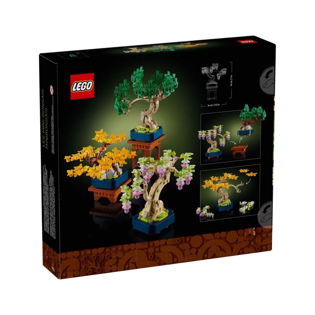 Đồ Chơi Lắp Ráp Cây Bonsai Mini LEGO BOTANICALS 10373 (709 chi tiết)