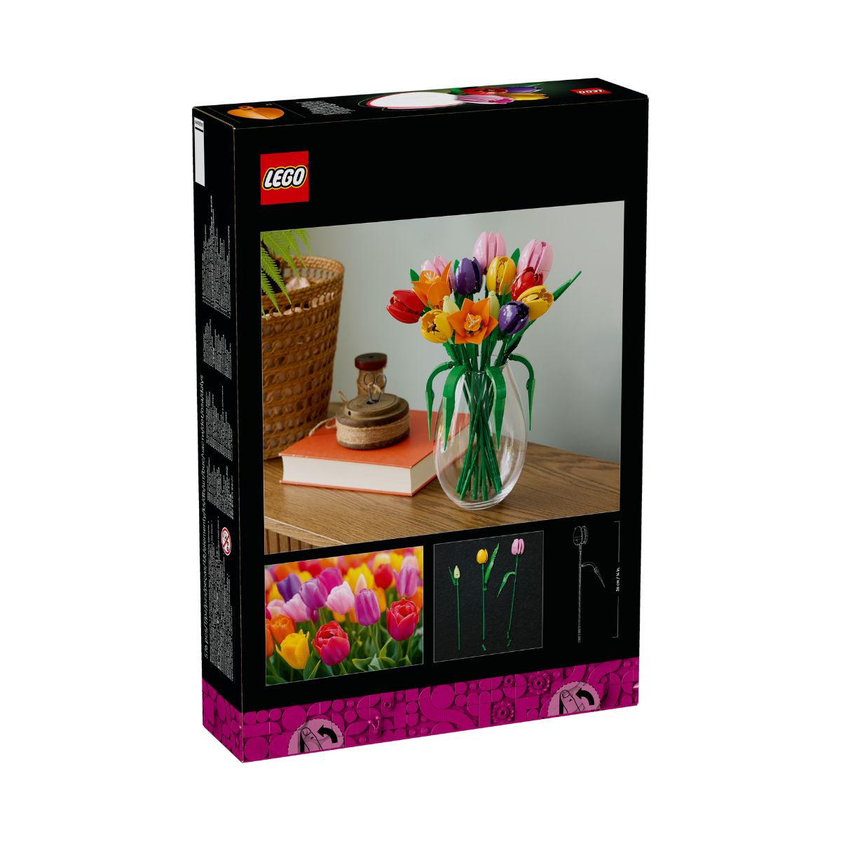 Đồ Chơi Lắp Ráp Bó Hoa Tulip LEGO BOTANICALS 11501 (576 Chi Tiết)