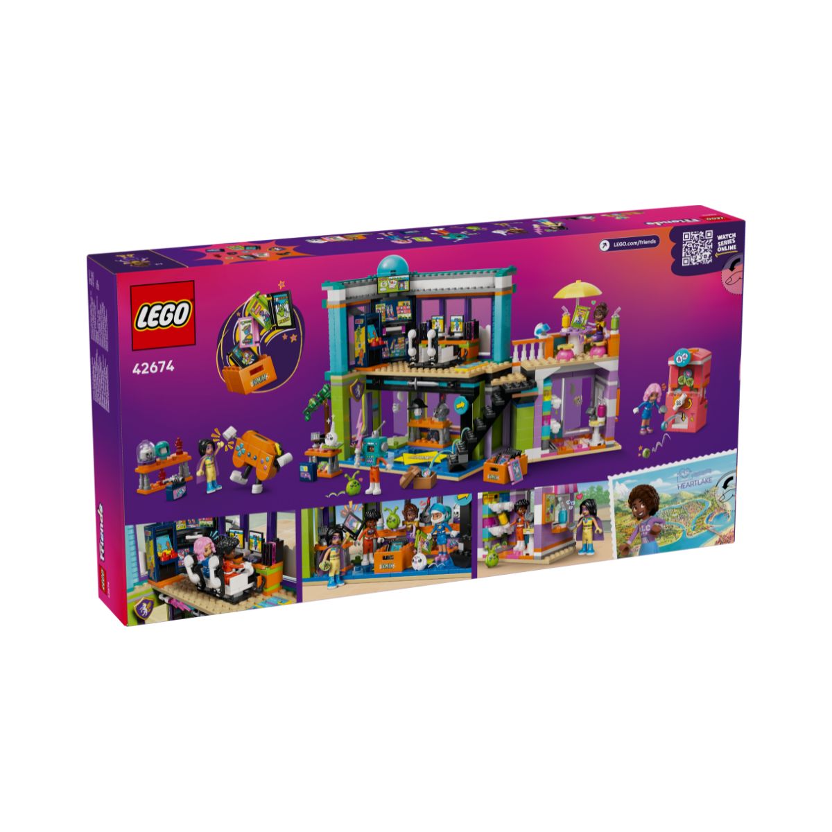Đồ Chơi Lắp Ráp Cửa Hàng Truyện Tranh Và Trò Chơi LEGO FRIENDS 42674 (1005 Chi Tiết)