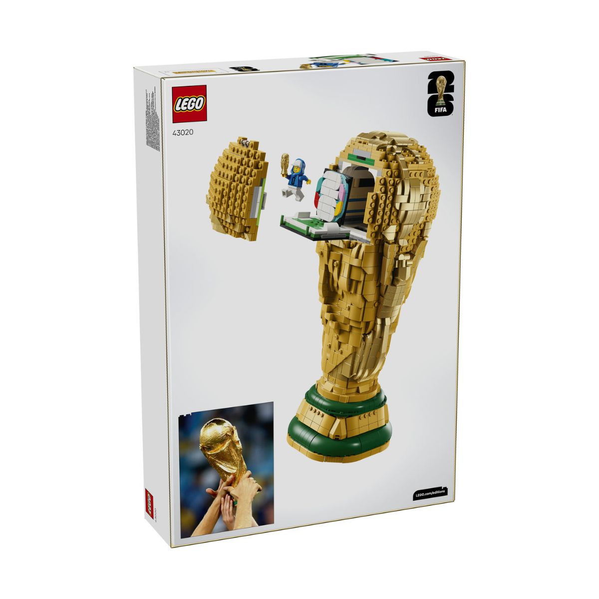 Đồ Chơi Lắp Ráp Cúp Vô Địch FIFA World Cup™ LEGO EDITIONS SPORTS 43020 (2842 Chi Tiết)