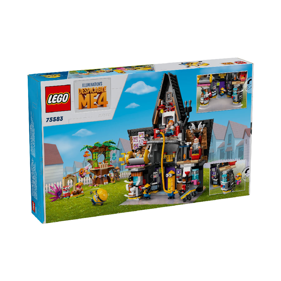 Đồ chơi lắp ráp Dinh thự của gia đình Gru LEGO MINIONS 75583