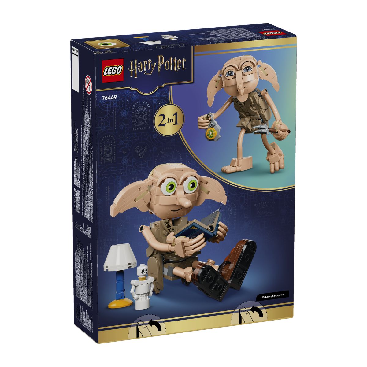 Đồ Chơi Lắp Ráp Gia Tinh Tự Do Dobby™ LEGO HARRY POTTER 76469 (379 chi tiết)