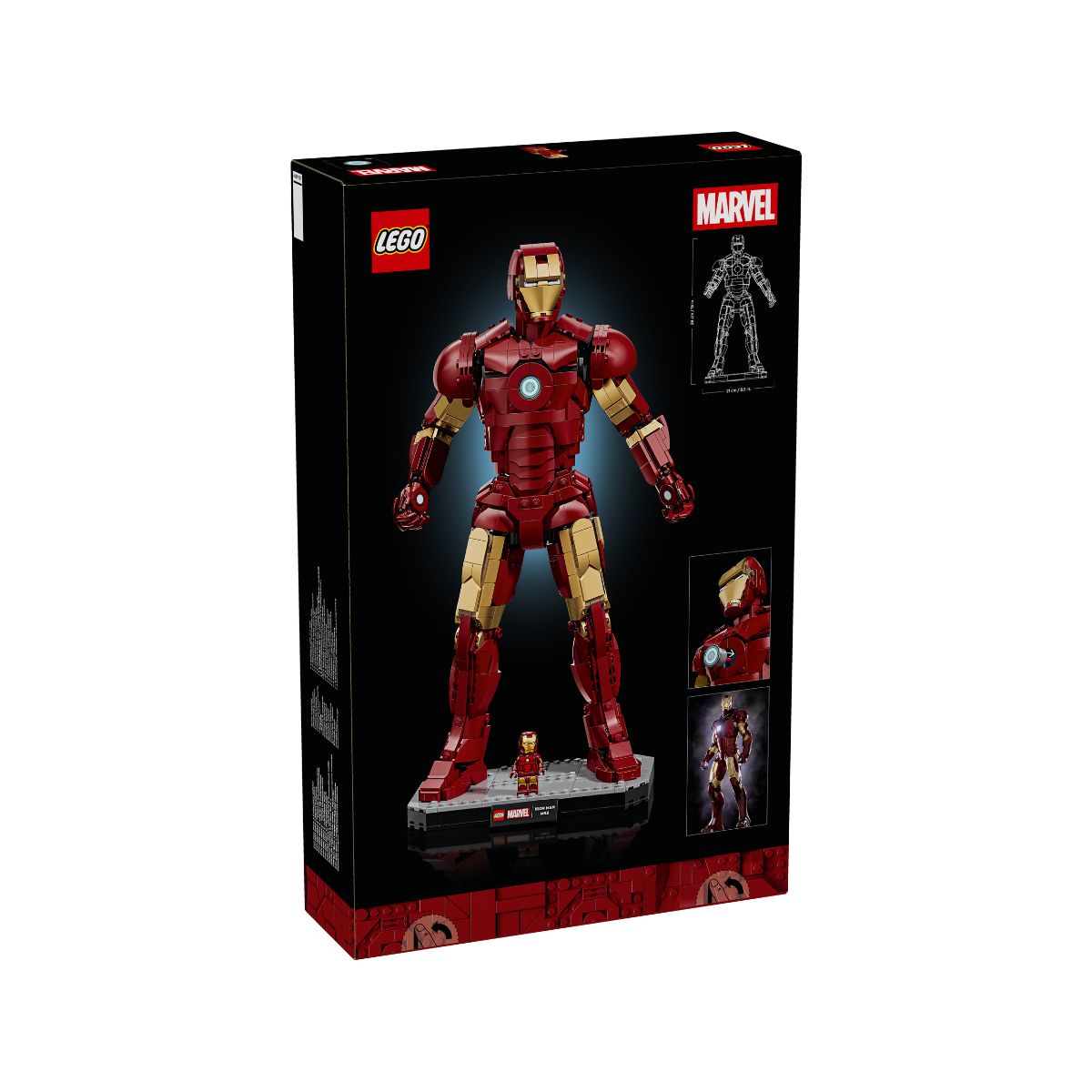 Đồ Chơi Lắp Ráp Iron Man: Người Sắt Giáp Mark 3 LEGO SUPERHEROES 76344