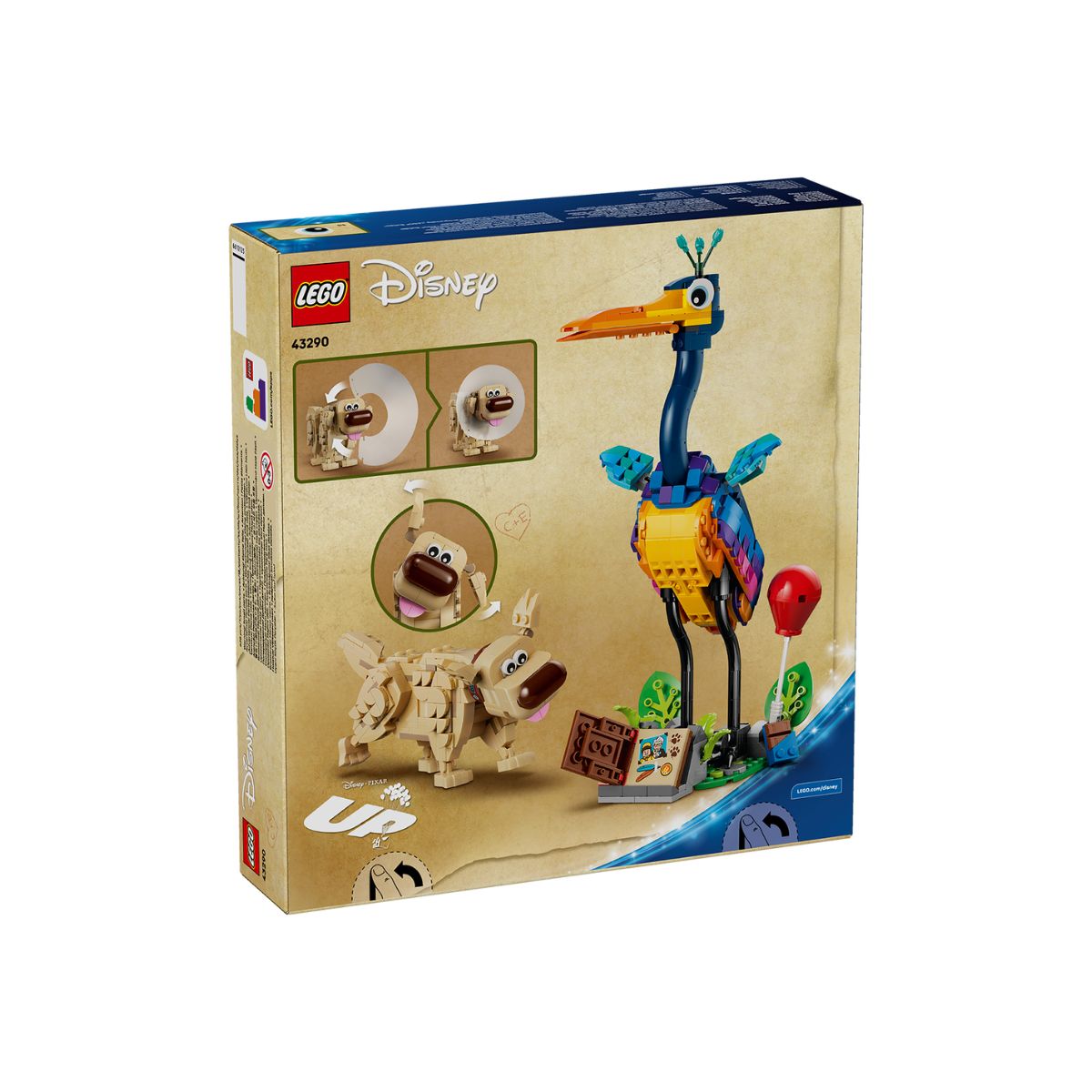 Đồ Chơi Lắp Ráp Kevin & Dug LEGO DISNEY PRINCESS 43290 (628 chi tiết)