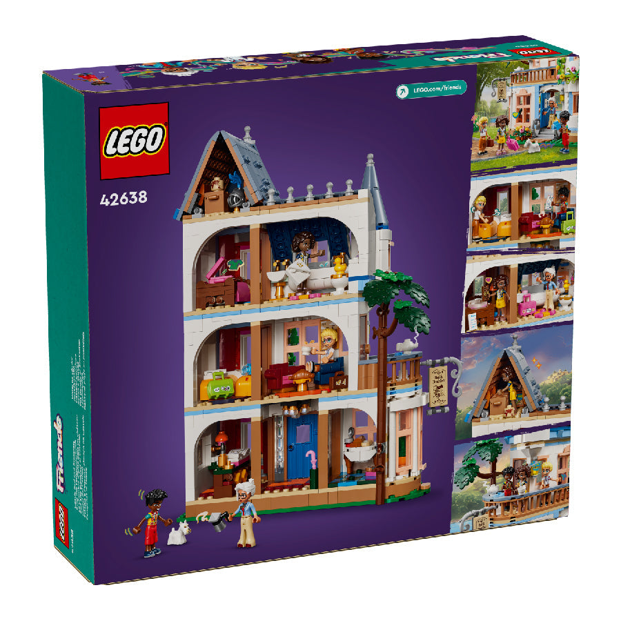 Đồ Chơi Lắp Ráp Khách Sạn Cổ Điển Kiểu Pháp LEGO FRIENDS 42638 (1311 chi tiết)