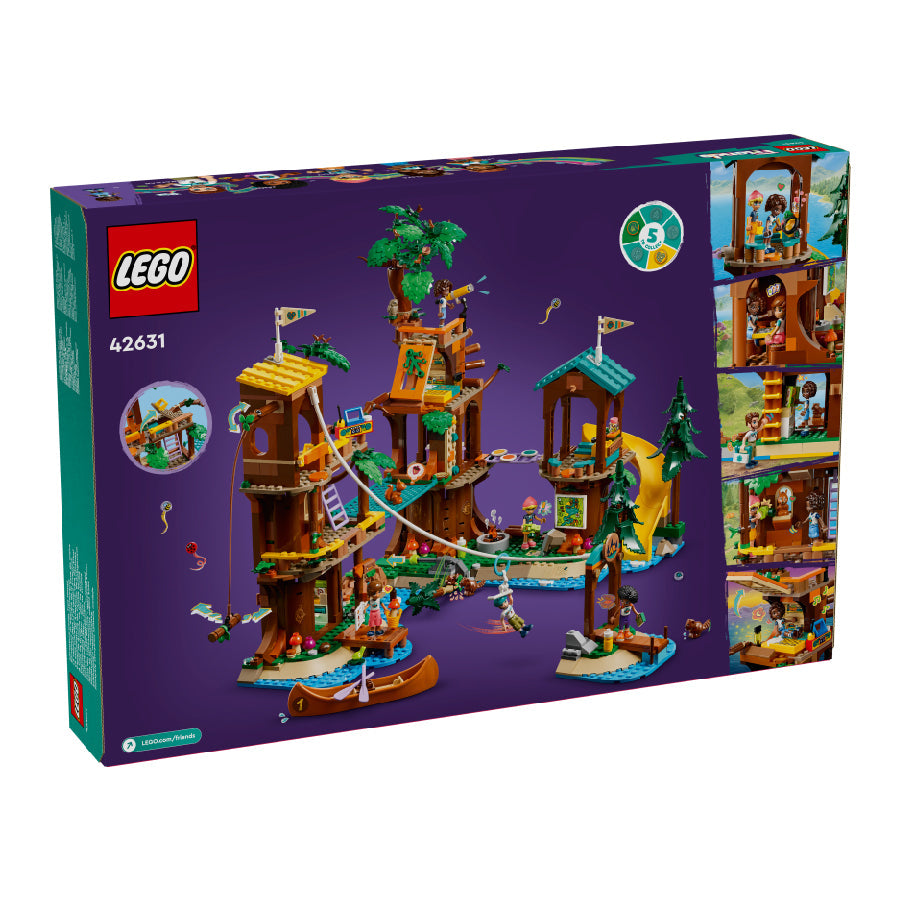 Đồ Chơi Lắp Ráp Khu Nhà Cắm Trại Trên Cây LEGO FRIENDS 42631 (1128 chi tiết)