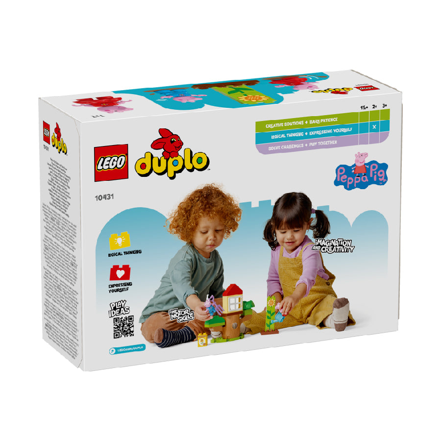 Đồ Chơi Lắp Ráp Khu Vườn Và Nhà Cây Của Peppa Pig LEGO DUPLO 10431 (20 chi tiết)