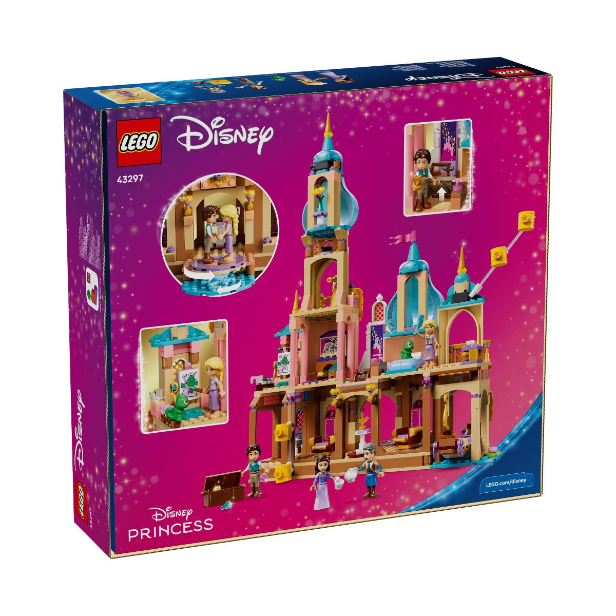 Đồ Chơi Lắp Ráp Lâu Đài Của Rapunzel LEGO DISNEY PRINCESS 43297 (676 chi tiết)