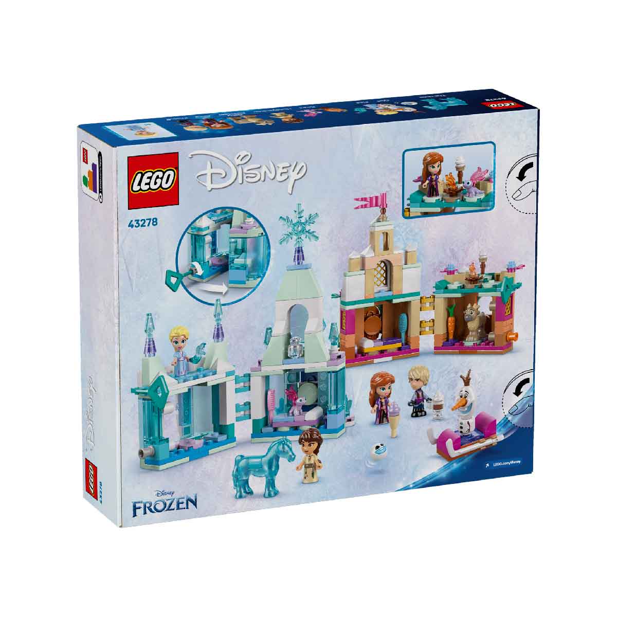 Đồ Chơi Lắp Ráp: Lâu Đài Mini Của Arendella Và Elsa LEGO DISNEY PRINCESS 43278 (306 chi tiết)