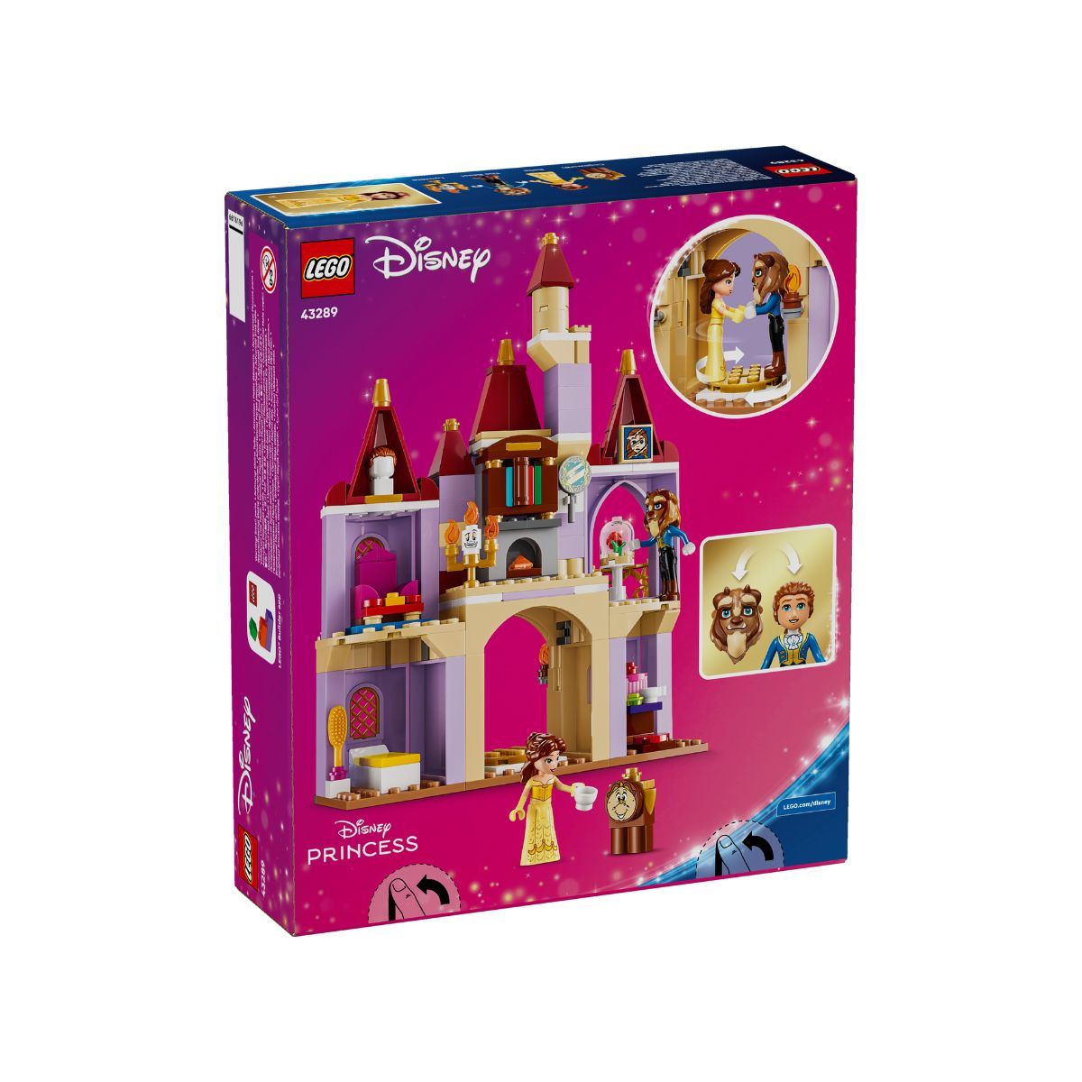 Đồ Chơi Lắp Ráp Lâu Đài Phép Thuật Của Belle & Quái Vật LEGO DISNEY PRINCESS 43289 (254 chi tiết)