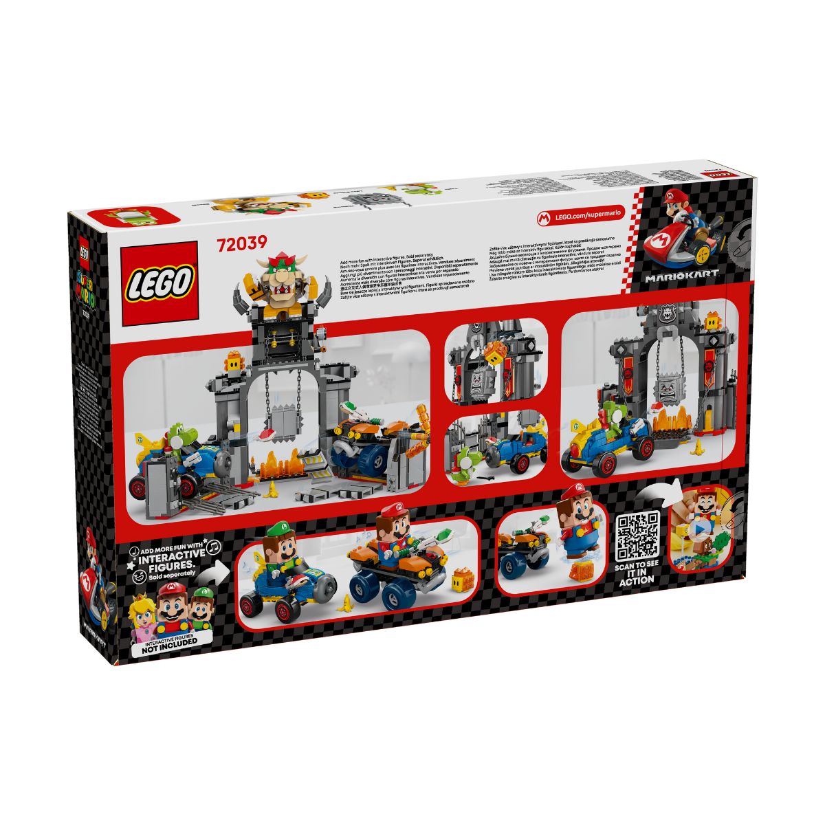 Đồ Chơi Lắp Ráp Mario Kart™ – Lâu Đài Của Bowser LEGO SUPER MARIO 72039